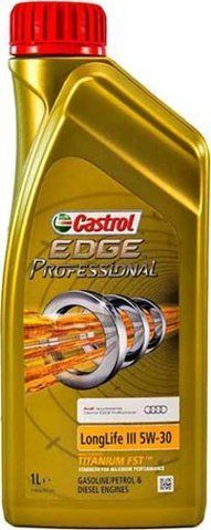Castrol Professional EDGE Titanium Longlife 3 AUDI 5W-30 1 л, (EBEDGPL312AU) моторное масло фото