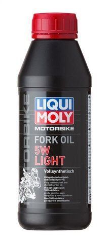 Liqui Moly Motorbike Fork Oil 5W light, 0,5 л (1523) вилочное масло фото