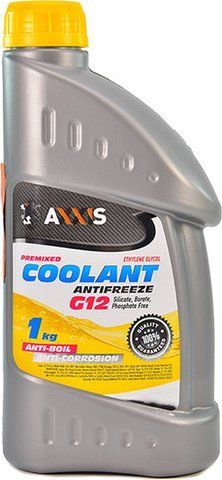 Готовий антифриз Axxis Coolant G12 жовтий -32 &deg;C фото