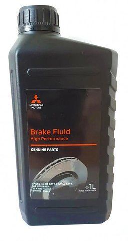 Mitsubishi Brake Fluid DOT 5.1, DOT 4, DOT 3, 1 л (MZ320914) тормозная жидкость фото