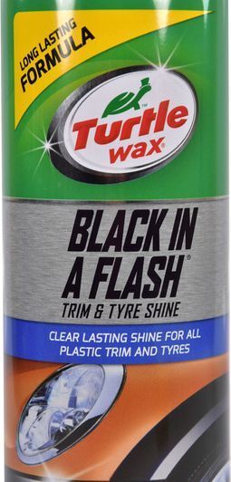 Чорниця шин Turtle Wax Black in a Flash Trim & Tyre Shine 51777 500 мл фото