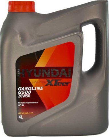Hyundai XTeer Gasoline G500 20W-50 4 л, (1041159) моторное масло фото