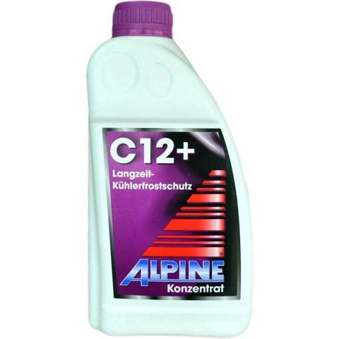 Alpine G12+ фиолетовый, 1 л (12051) концентрат антифриза фото