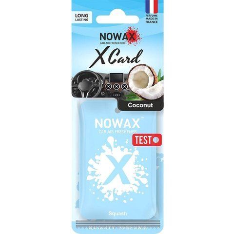 Nowax X Card Coconut, 16 г (NX07571) ароматизатор фото