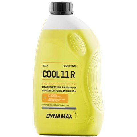 Dynamax Cool G11 R желтый, 1 л (501682) концентрат антифриза фото