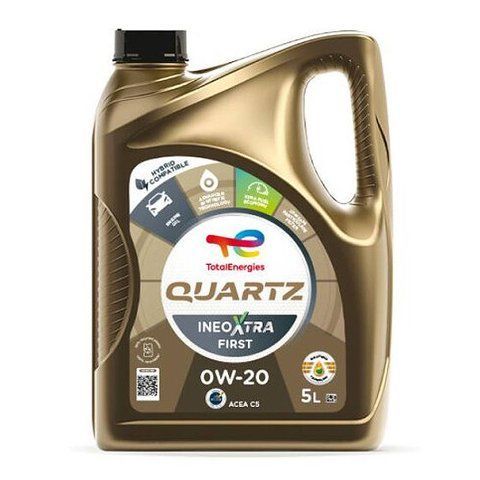 Total Quartz Ineo Xtra First 0W-20, 5 л (225987) моторное масло фото