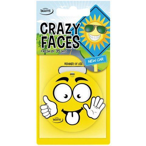 Ароматизатор Tasotti Crazy Faces New Car фото