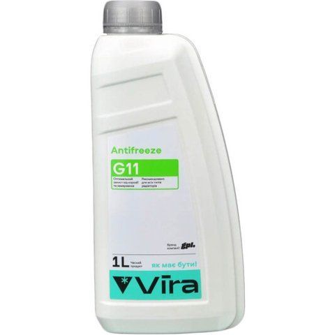 Готовый антифриз VIRA G11 зеленый -40 &deg;C фото