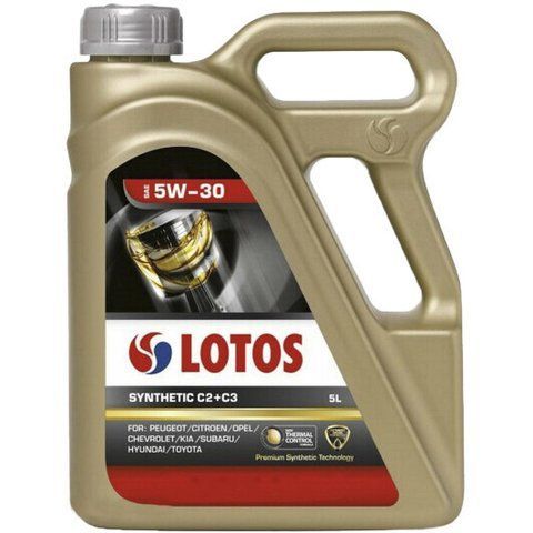 LOTOS Synthetic C2+C3 5W-30 5 л, моторна олива фото
