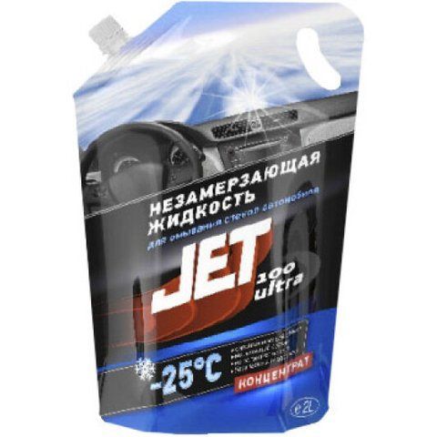 Концентрат омывателя Xado JET 100 Ultra зимний -25&deg;С мятная энергия 2 л, (xb300171) фото