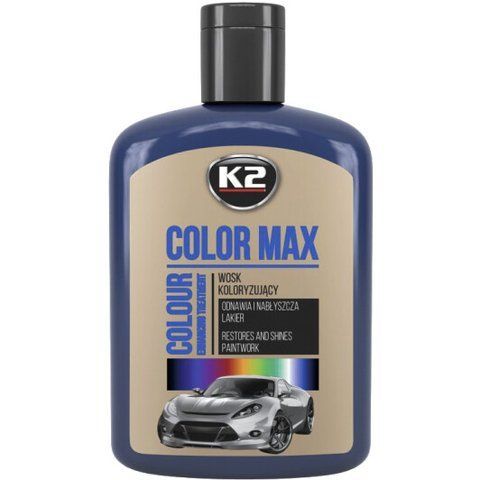 K2 Color Max (Granat) гранатовий, 200 мл (K020granat) кольоровий поліроль для кузова фото