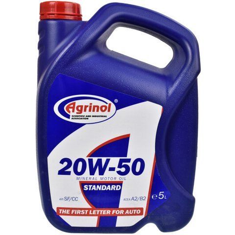 Agrinol Standard 20W-50 5 л, (4102816846) моторна олива фото