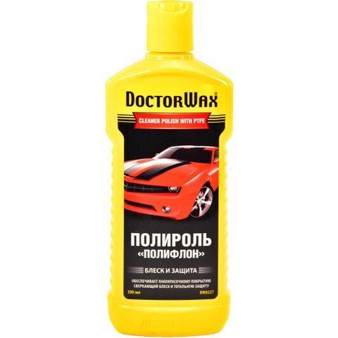 Полироль для кузова DoctorWax "Полифлон" фото