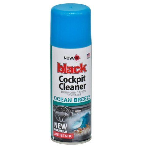 Поліроль для салону Nowax Black" Cockpit Cleaner ocean breeze 200 мл NX00210" фото