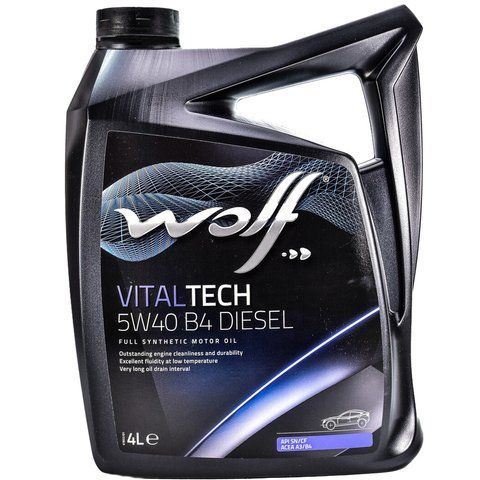 Wolf Vitaltech B4 Diesel 5W-40, 4 л (8334009) моторное масло фото