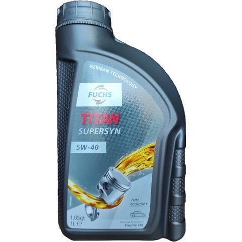 Fuchs Titan Supersyn 5W-40 1 л, (600930769) моторна олива фото