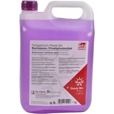 Готовый антифриз Febi G12++ фиолетовый -35 &deg;C фото