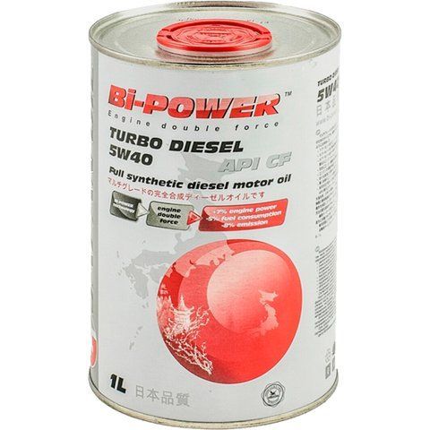 Bi-Power JO Turbo Diesel 5W-40, 1 л (0021016) моторное масло фото