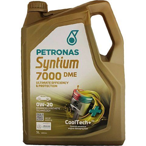 Petronas Syntium 7000 DME 0W-20, 5 л (70716M12EU) моторное масло фото