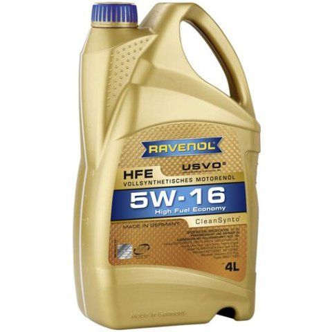 Ravenol HFE 5W-16 4 л, (1111104004) моторное масло фото