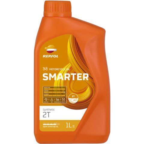 Моторна олива 2T Repsol Smarter Synthetic синтетична фото