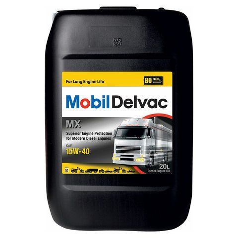 Mobil Delvac MX 15W-40, 20 л (152737) моторное масло фото