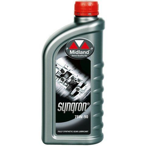 Midland Synqron GL-4 GL-5 75W-90, 1 л (124) синтетична трансмісійна олива фото