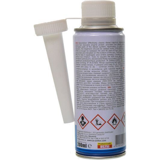 Zollex Diesel Jet Cleaner, 250 мл (DS25J) присадка фото
