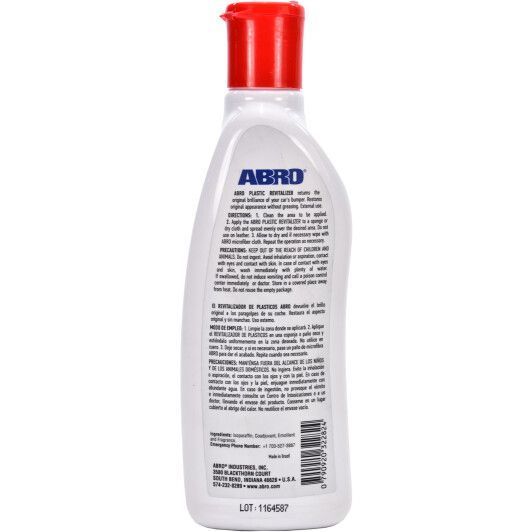 Поліроль для кузова ABRO Plastic Revitalizer фото