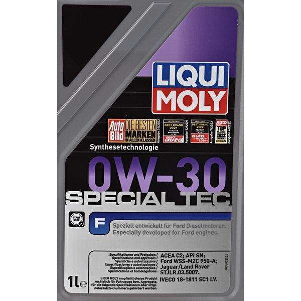 Liqui Moly Special Tec F 0W-30 1 л (8902) моторна олива фото
