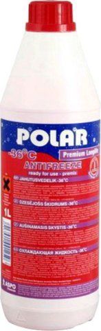 Готовый антифриз Polar Premium Long Life G12 красный -36 &deg;C фото