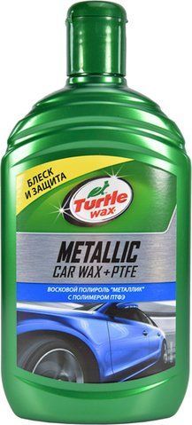 Turtle Wax Metallic Car Wax + PTFE, 500 мл (53020) полироль для кузова фото