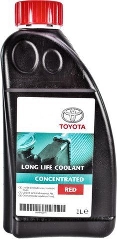Toyota Long Life Coolant G12 красный, 1 л (0888980015) концентрат антифриза фото