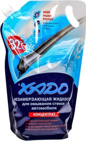 Концентрат омывателя Xado зимний -32&deg;С лимон и лайм 2 л, (XA50010) фото