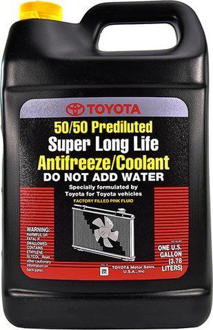 Готовый антифриз Toyota Super Long Life Coolant Pre-Diluted розовый -37 &deg;C фото