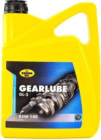 Kroon Oil Gearlube GL-5 85W-140, 5 л (01329) мінеральна трансмісійна олива фото