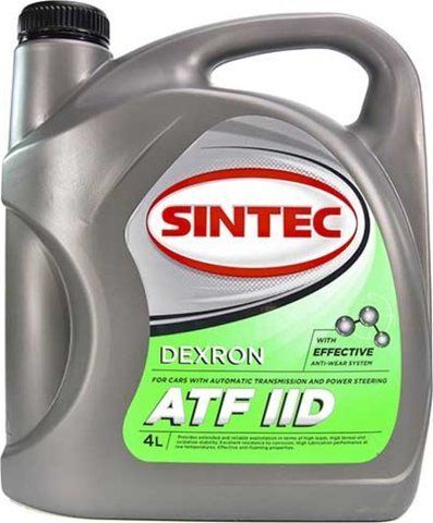 Sintec ATF II D, 4 л (900260) мінеральна трансмісійна олива фото