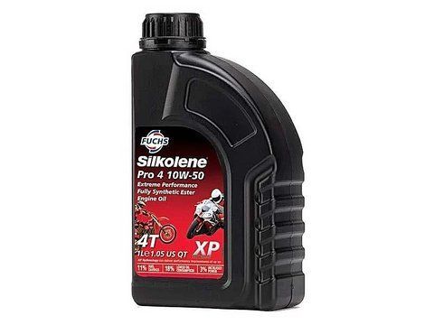 Моторна олива 4T Fuchs Silkolene Pro 4 XP 10W-50 синтетична фото