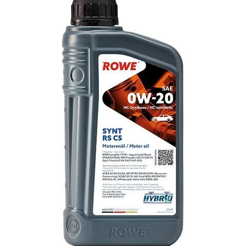 Rowe HC Synt RS С5 0W-20, 1 л (20379001099) моторна олива фото