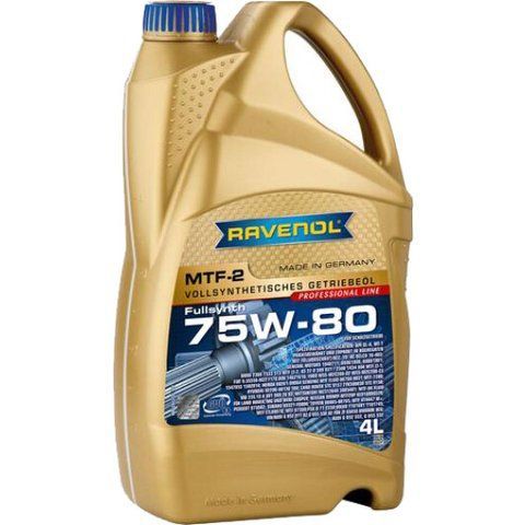 Ravenol MTF-2 GL-4 MT-1 75W-80, 4 л (1221103004) синтетична трансмісійна олива фото