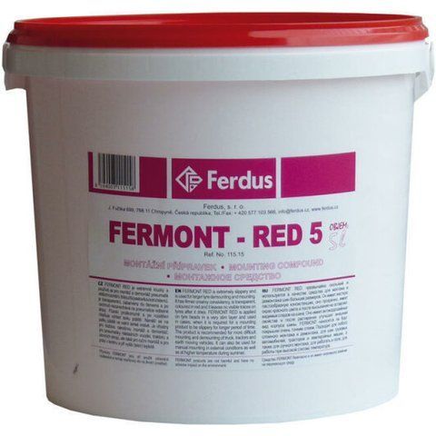 Ferdus Red 5 монтажне мастило, 5 л (115,15) фото