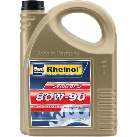 SWD Rheinol Synkrol 5 GL-5 80W-90, 4 л (23725978) мінеральна трансмісійна олива фото