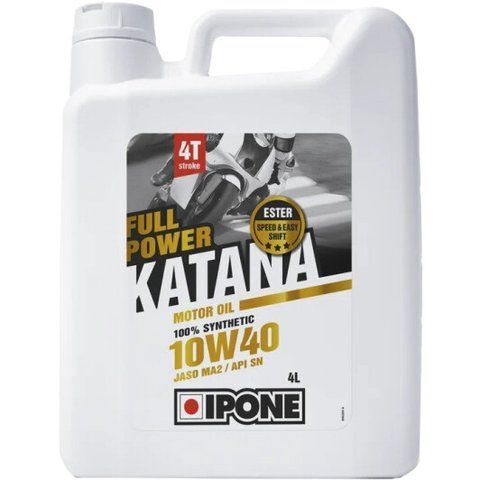 Ipone Full Power Katana 10W-40, 4 л (800361) моторна олива 4T фото