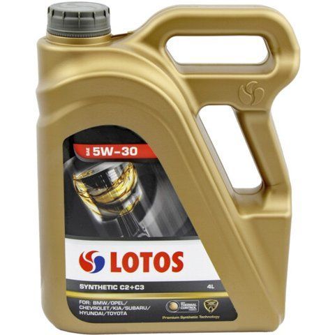 LOTOS Synthetic C2+C3 5W-30 4 л, моторна олива фото