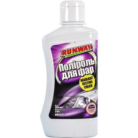 Полироль для фар Runway Headlight Restore Cream фото
