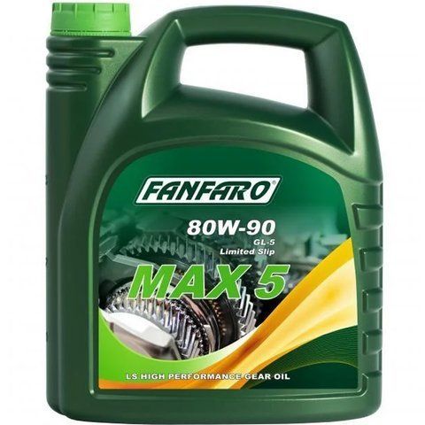 Fanfaro Max 5 80W-90, 4 л (FF87034) мінеральна трансмісійна олива фото