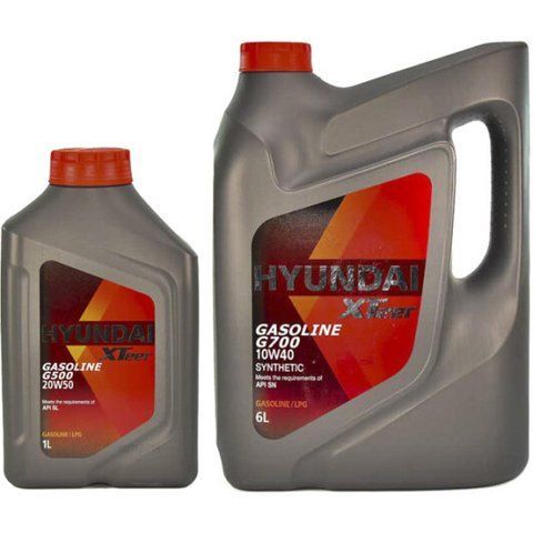Hyundai XTeer Gasoline G500 20W-50 1 л, (1011159) моторное масло фото