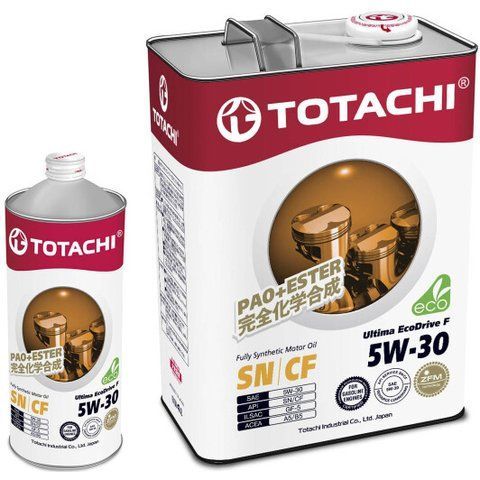 Totachi Ultima Ecodrive F 5W-30 1 л, моторное масло фото