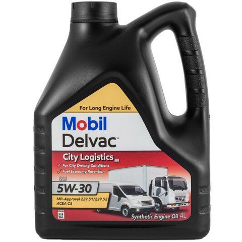 Mobil Delvac City Logistics M 5W-30 4 л, (153904) моторное масло фото
