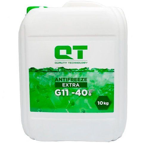 QT Extra G11 зеленый -40 &deg;C, 10 л (QT5424010) готовый антифриз фото